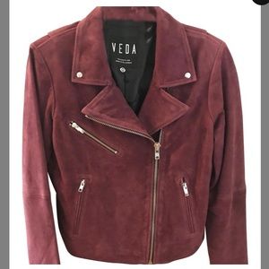 NEW!!! VEDA suede jacket exclusively saks 5th Ave